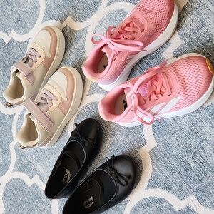 adidas, Carter's, Jumping Beans Girls Shoe Bundle, Size 10